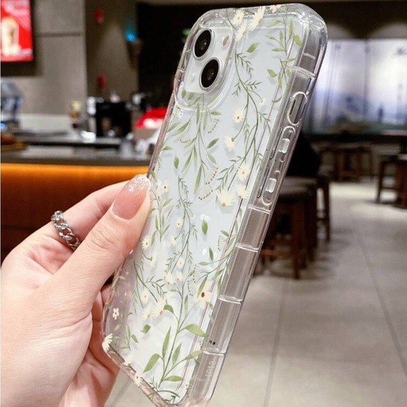 ⚠️Clearance iPhone 14/Pro/Pro Max Clear Leaves Phone Case - Picture 4 of 5